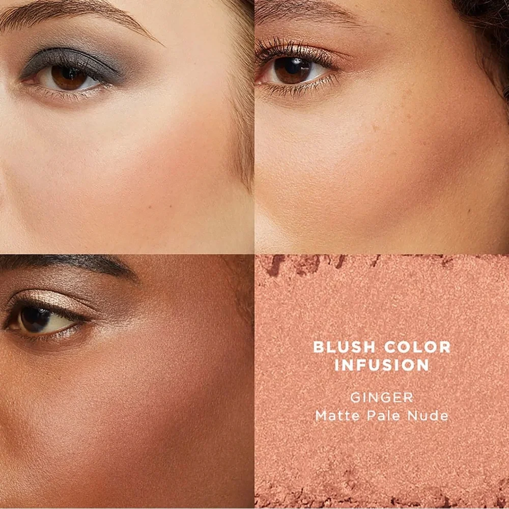 2/$20 NEW Laura Mercier Blush Color Infusion Ginger Matte Pale Nude - Picture 4 of 7